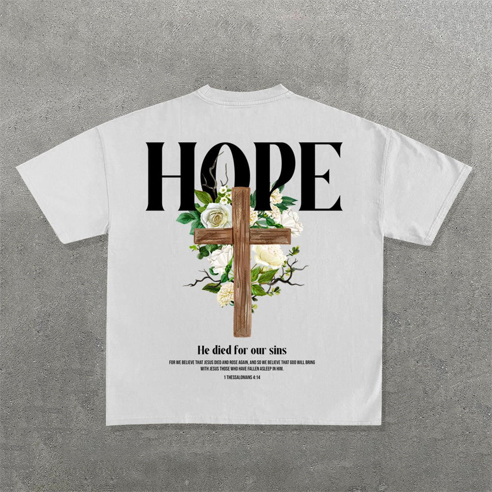 Men's Printed Short-sleeved T-shirt