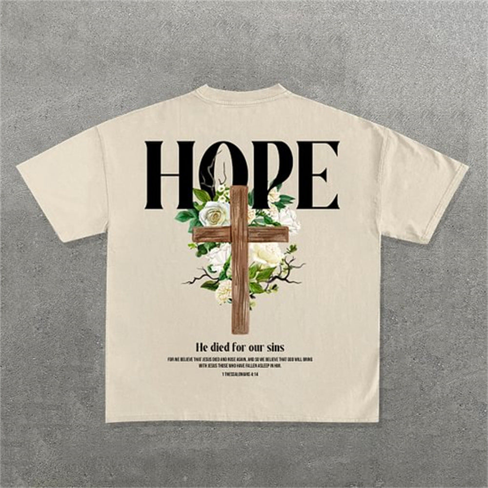 Men's Printed Short-sleeved T-shirt