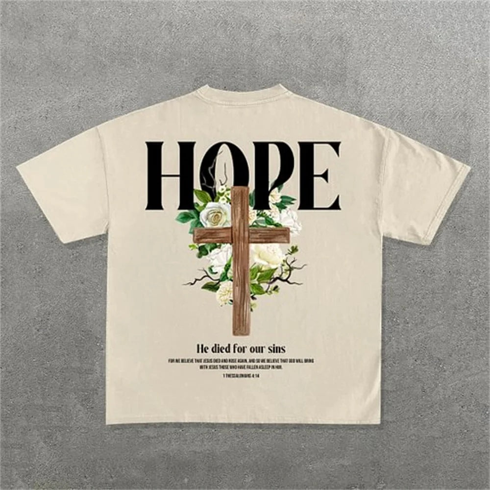 Men's Printed Short-sleeved T-shirt