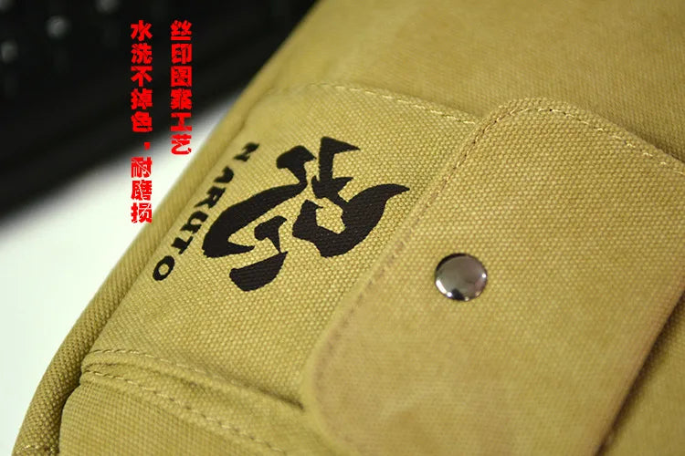 2025 New Anime Fashion Shoulder Bag Lightweight Pure Cotton Canvas Bag Retro Design Women's Crossbody Bag