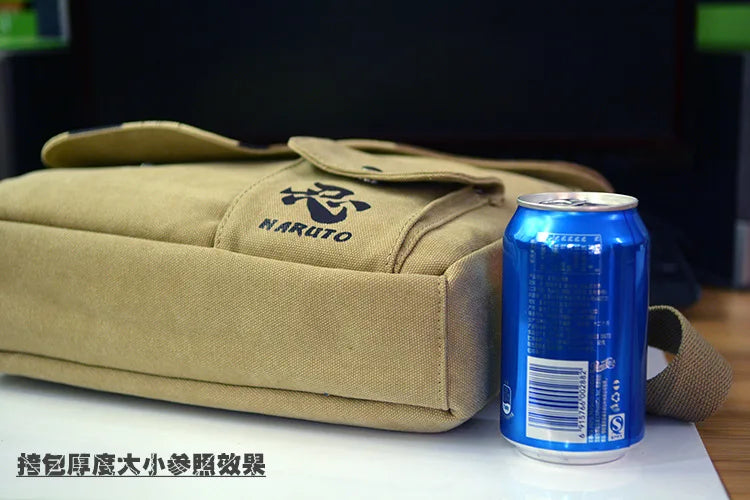 2025 New Anime Fashion Shoulder Bag Lightweight Pure Cotton Canvas Bag Retro Design Women's Crossbody Bag