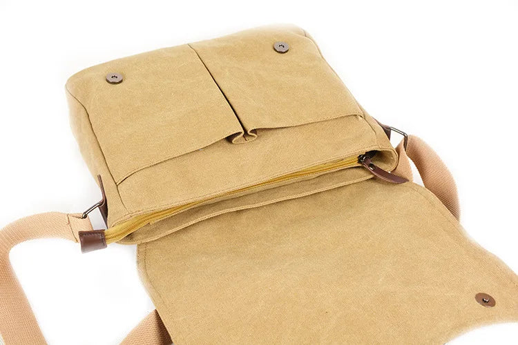 2025 New Anime Fashion Shoulder Bag Lightweight Pure Cotton Canvas Bag Retro Design Women's Crossbody Bag